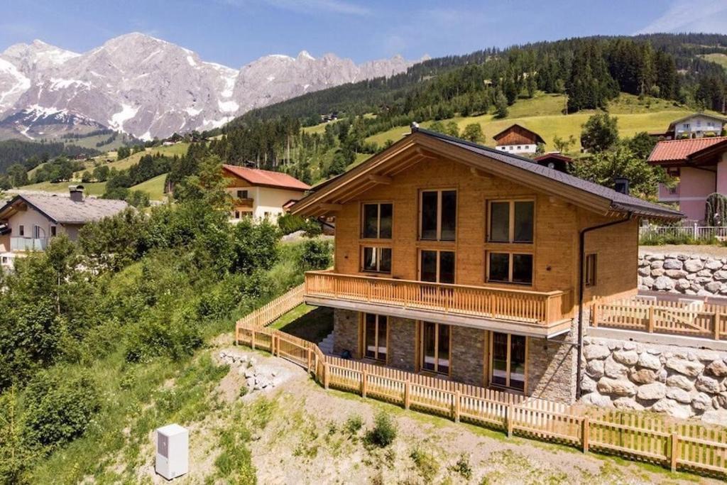 Chalet Ausblicklodge Mühlbach am Hochkönig Eksteriør billede