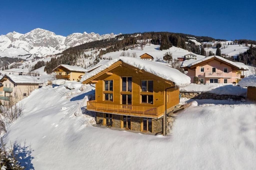 Chalet Ausblicklodge Mühlbach am Hochkönig Eksteriør billede
