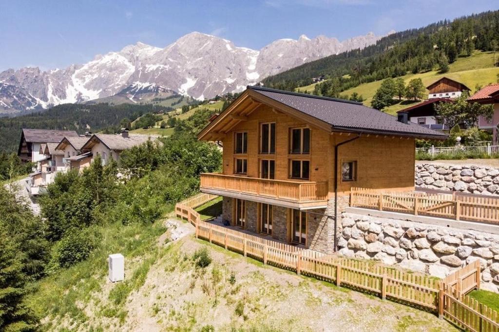 Chalet Ausblicklodge Mühlbach am Hochkönig Eksteriør billede